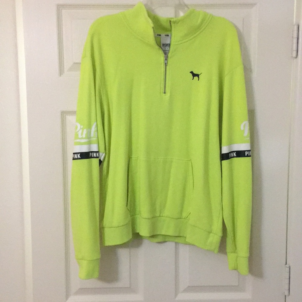 Neon PINK pull over